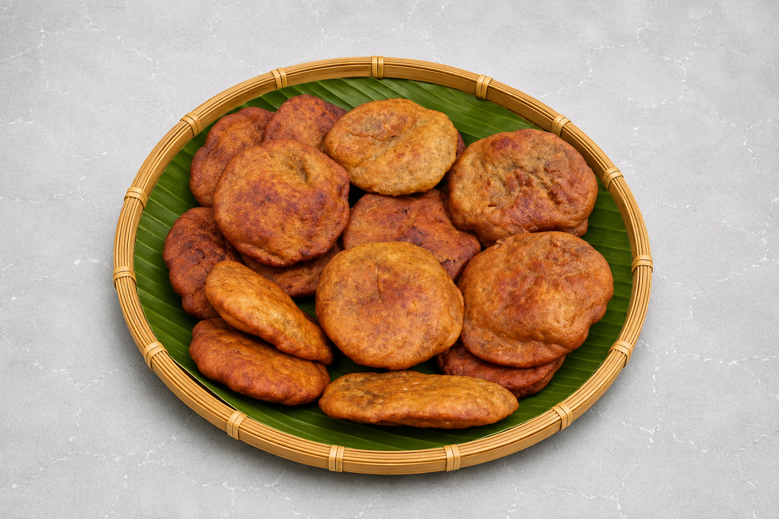 Fakkon Firá (Banana Coconut Rice Fritter) — Rohingya Research Foundation