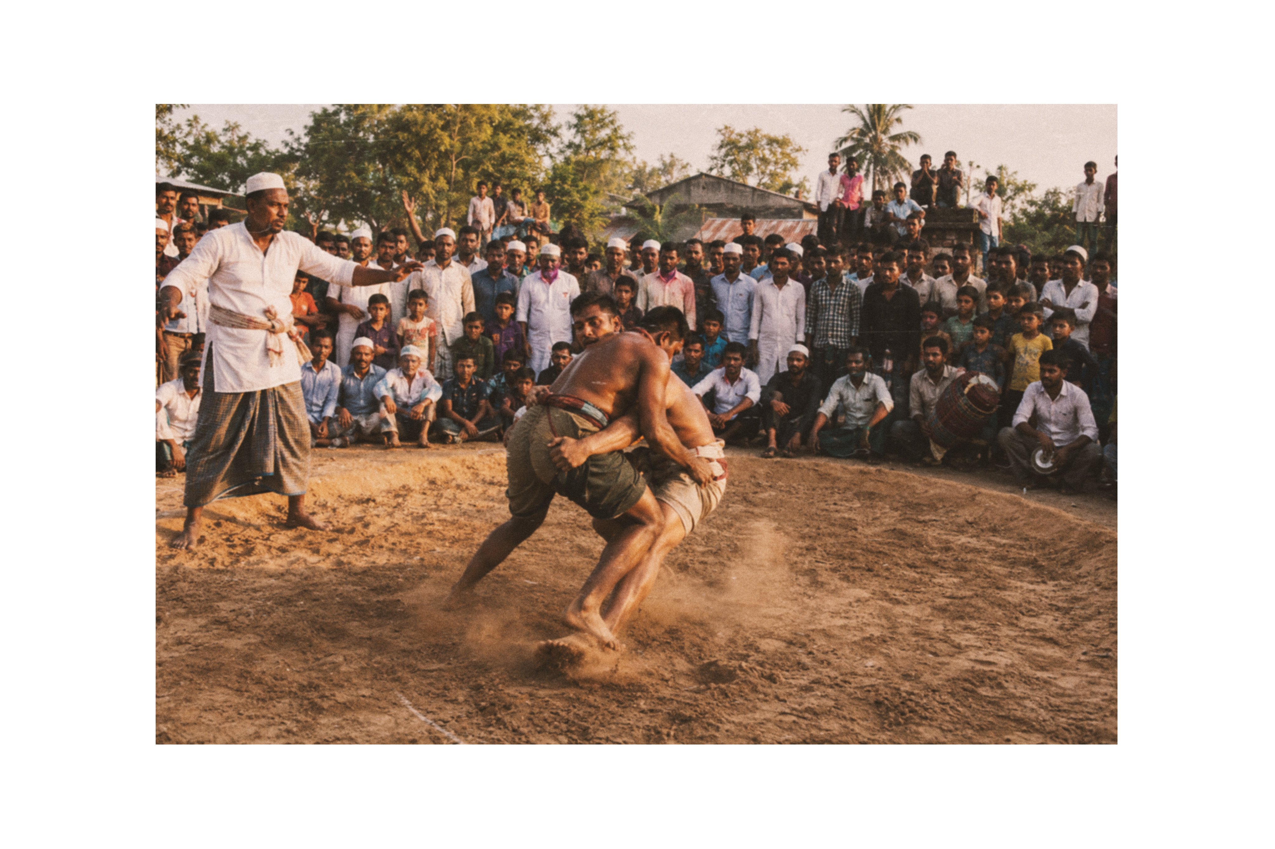 Boli Khela / Boli Kéla (Traditional Wrestling) — Rohingya Research Foundation