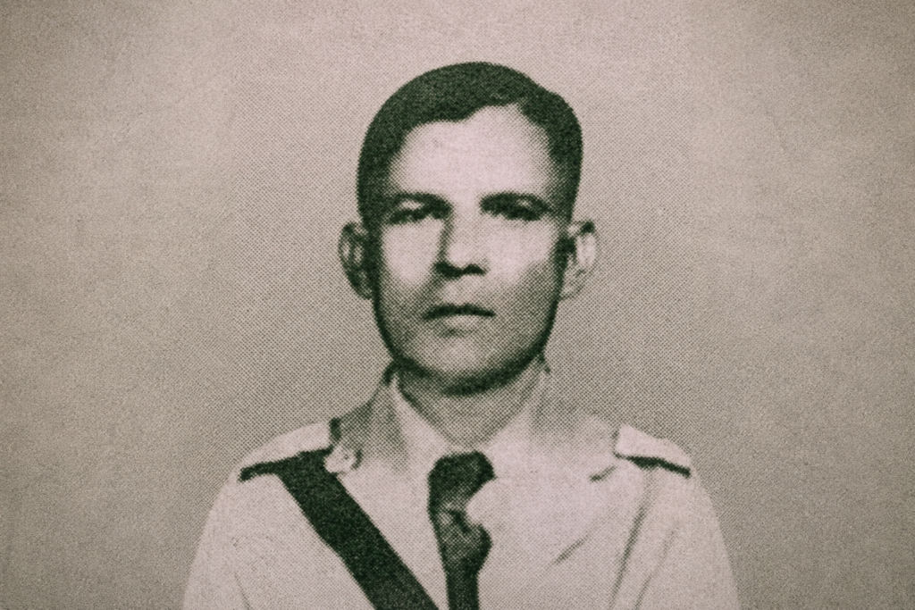 Abul Khair, a Rohingya MP and former British Burma police officer (Photo: Wikimedia Commons. AI-enhanced)