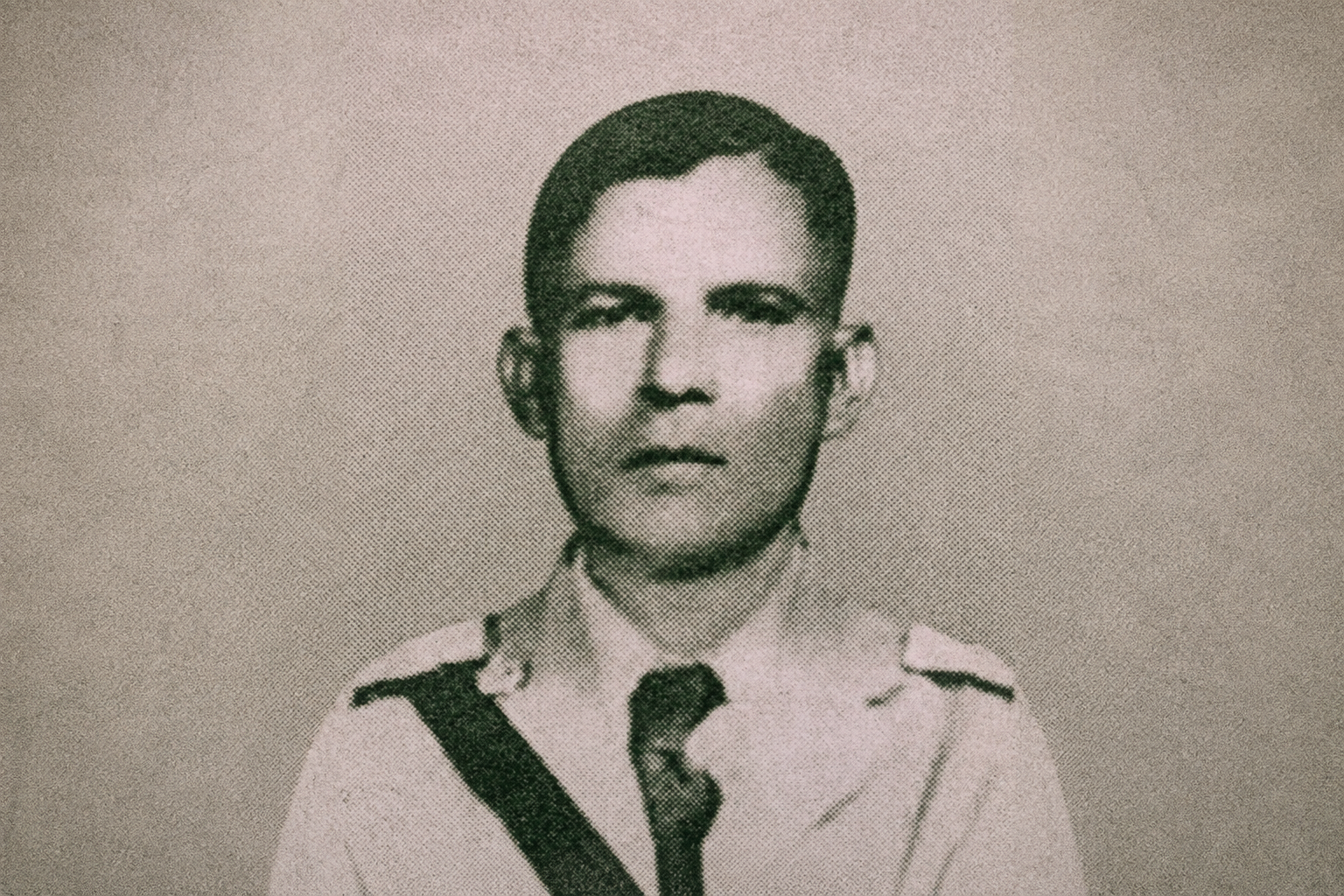Abul Khair, a Rohingya MP and former British Burma police officer (Photo: Wikimedia Commons. AI-enhanced)