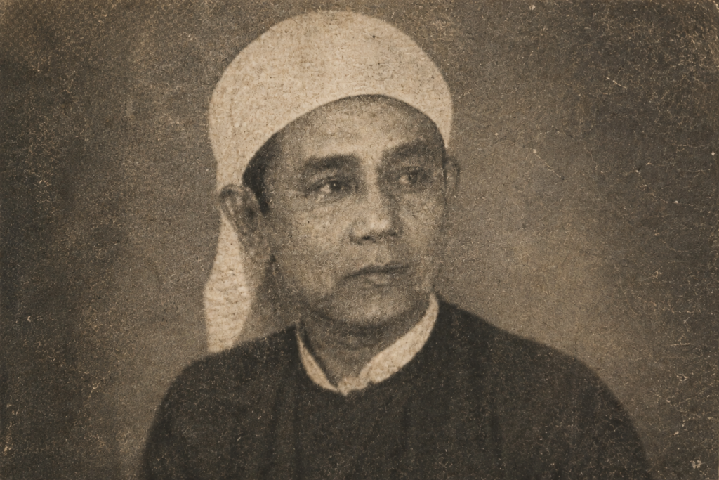 U Pho Khaing (Nasir Uddin), M.L.C. for Akyab West (Photo: AI-generated historical representation)