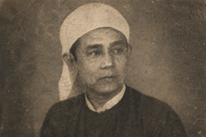 U Pho Khaing (Nasir Uddin), M.L.C. for Akyab West (Photo: AI-generated historical representation)