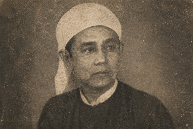 U Pho Khaing (Nasir Uddin), M.L.C. for Akyab West (Photo: AI-generated historical representation)