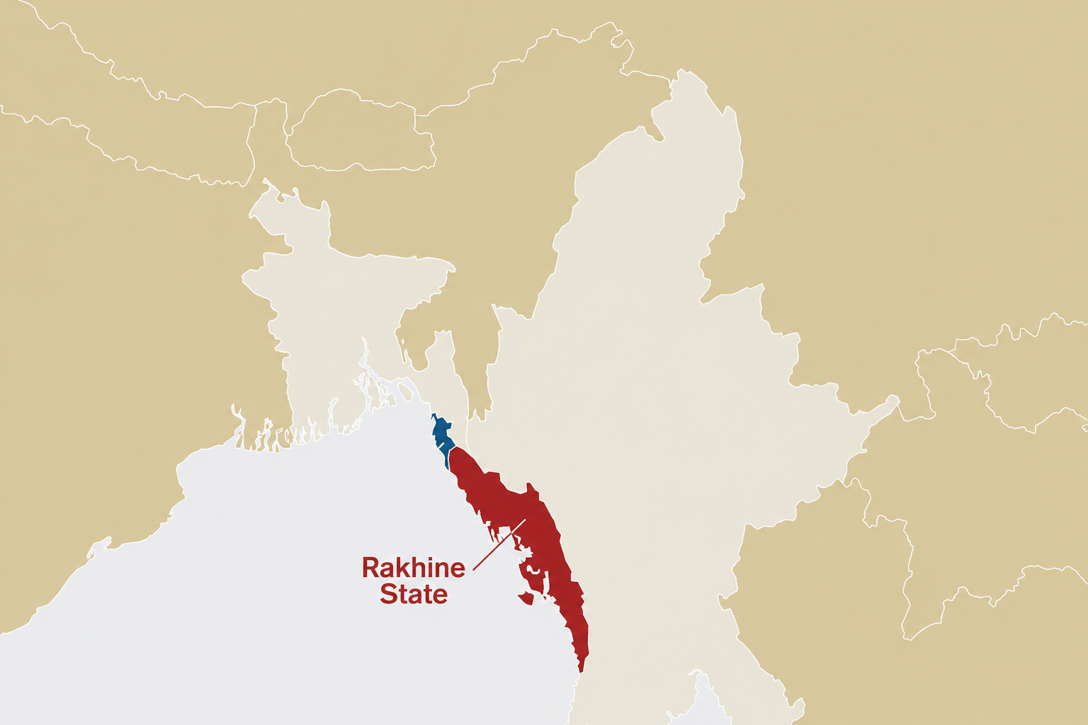 Timeline of Arakan