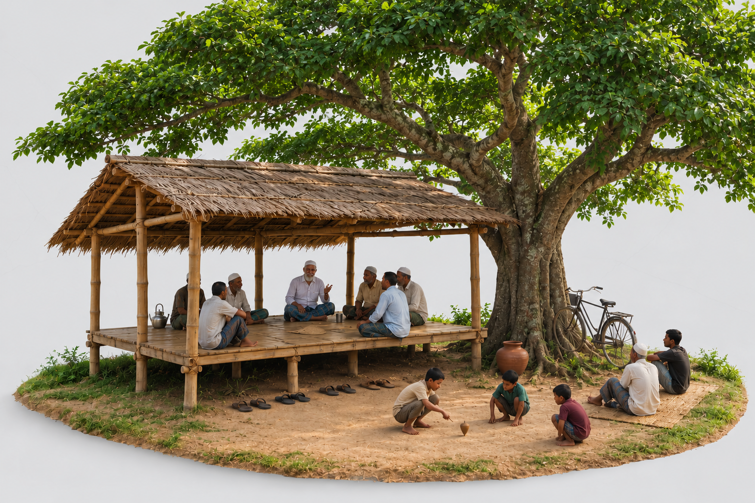 Zironi Hoñlá (Rest House) — Rohingya Research Foundation