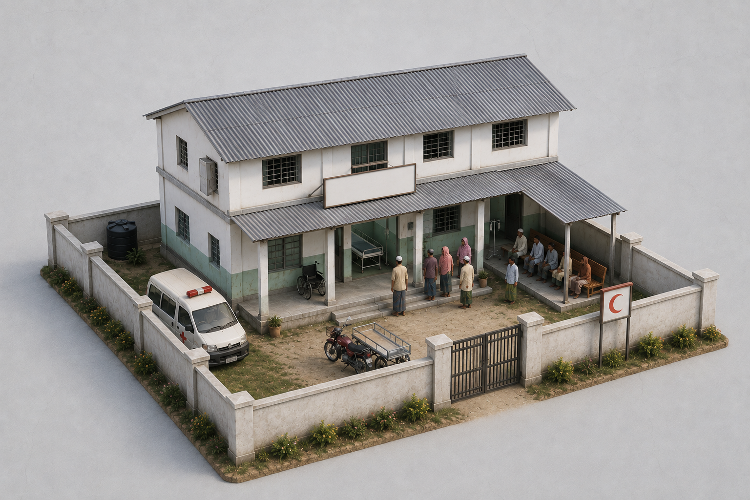 Dattor Háná (Hospital) — Rohingya Research Foundation