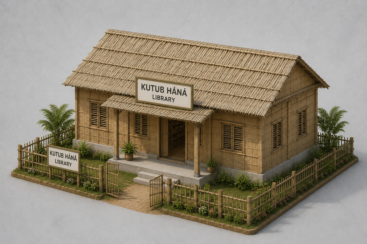 Kutub Háná (Library) — Rohingya Research Foundation