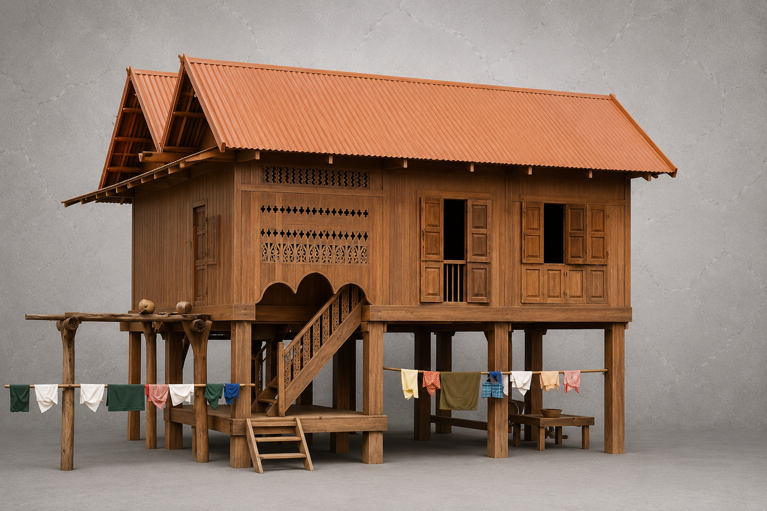 Tottár Ghór (Wooden House) — Rohingya Research Foundation